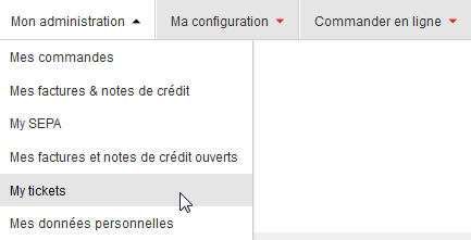 Comment créer un ticket